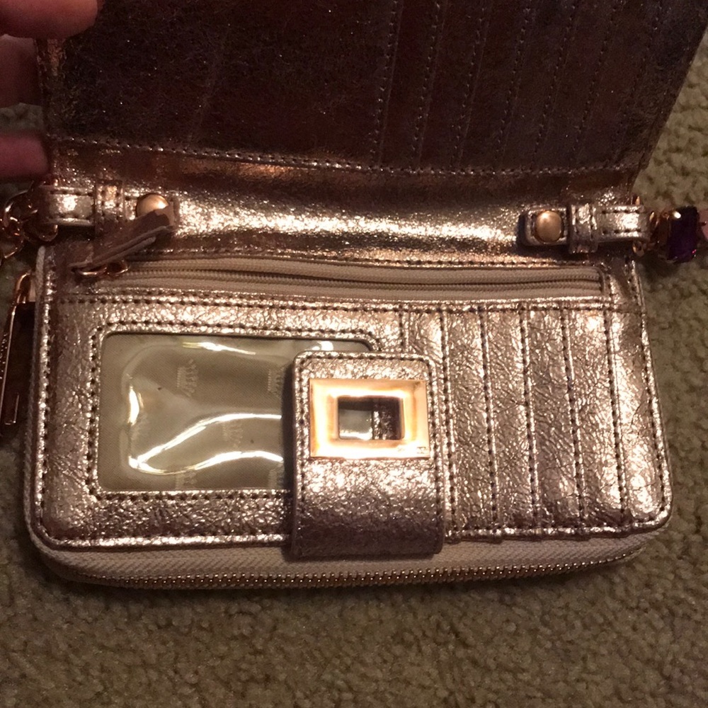 Juicy Couture Clash Leather Crossbody Wallet - Picture 5 of 7